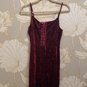 New velvet pant romper